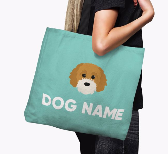 Personalised {dogsName} Icon Canvas Bag